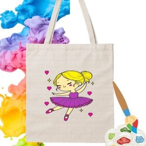 Colorful Paint Store Prenses Kız Çanta